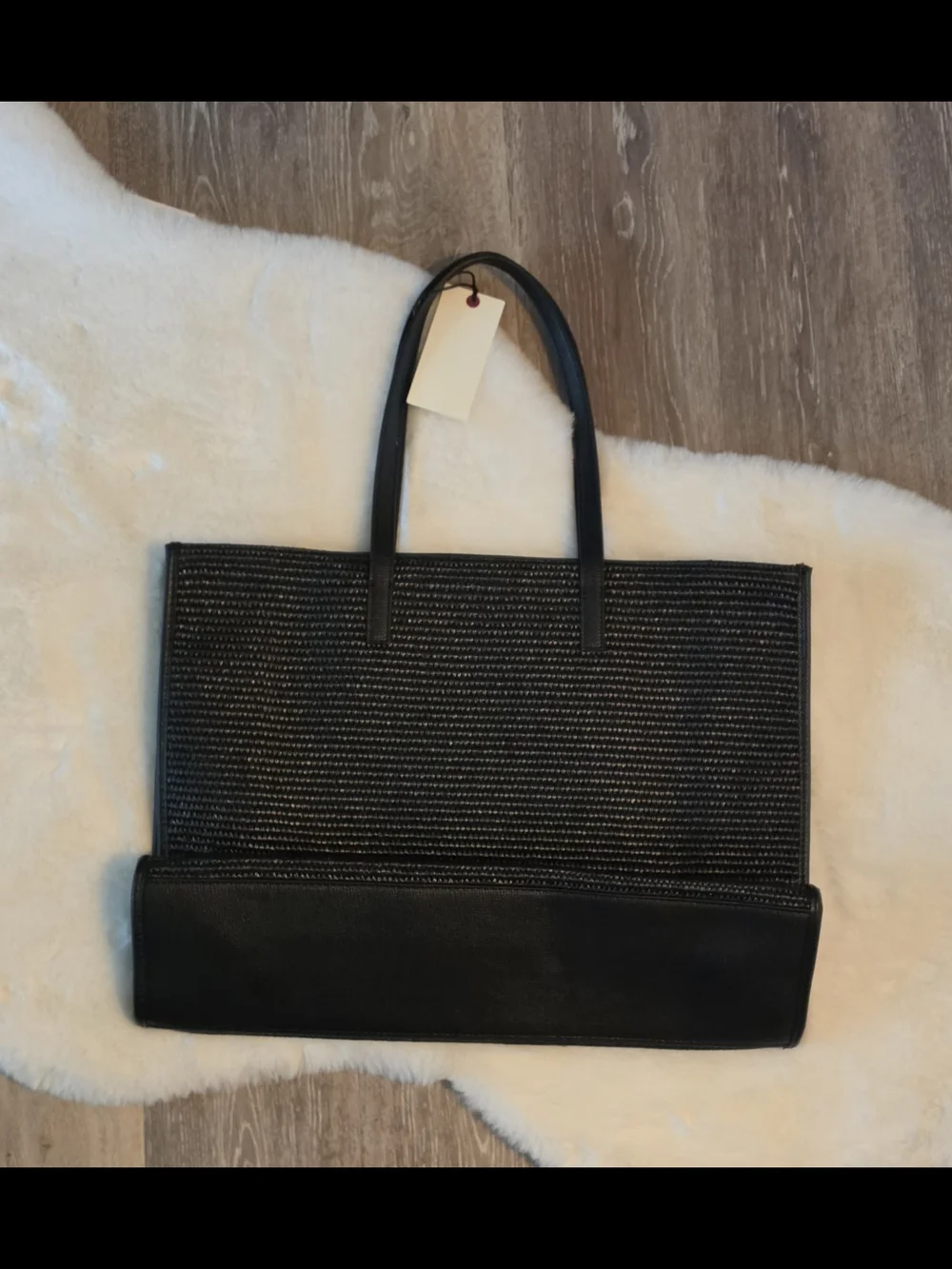 Ted Baker Black Logo Tote Bag NWT